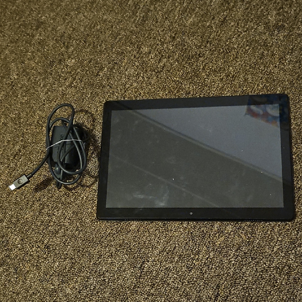 Lenovo Black Tablet with Charger